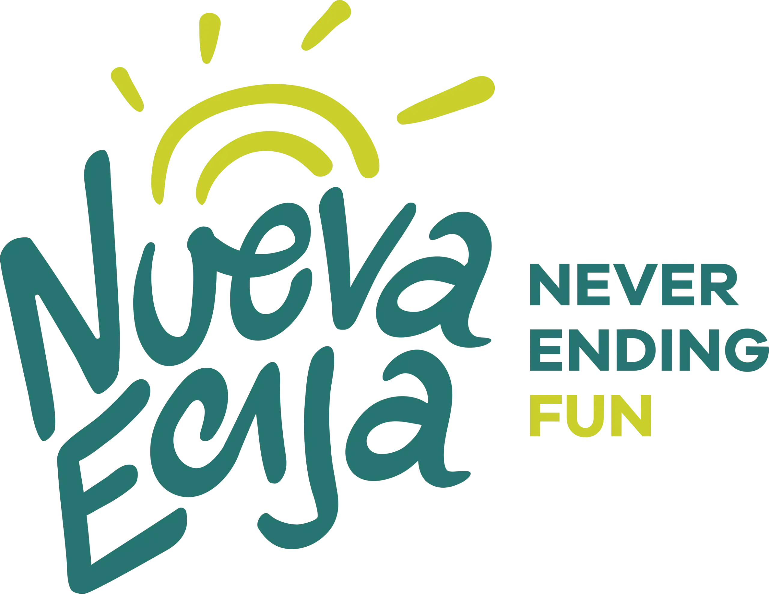 Never Ending Fun logo